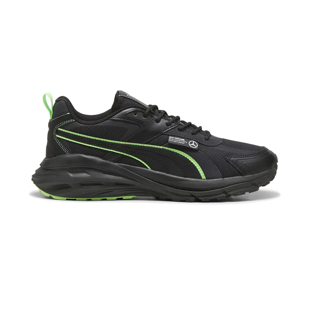PUMA Mens Mercedes Amg Petronas F1 X Hypnotic Ls Lace Up Sneakers Shoes Casual - Black