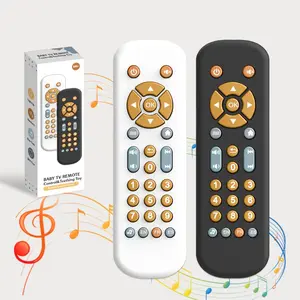 Baby TV Remote Control Toy, 1 Box Electric Numbers Learning Toys, Early Educational Toys, Music Learning Toys for Newborn, Nursery