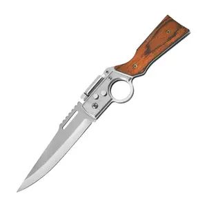 [Father's Day Top Gift] Men's AK47 Pocket Folding Knife - 5C13Mov Stainless Steel, Security Lock, EDC Tactical Tool for Camping, Outdoor Survival