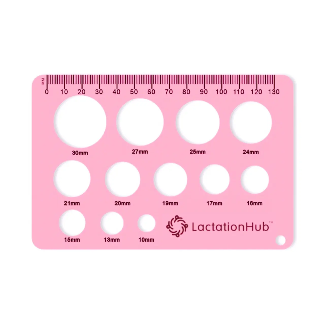 Flange Sizing Silicone Nipple Ruler