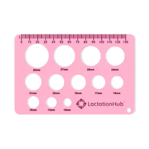 Flange Sizing Silicone Nipple Ruler