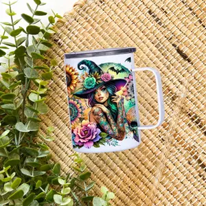 Customize 16 oz Stainless Steel Mug for hot and cold drinks