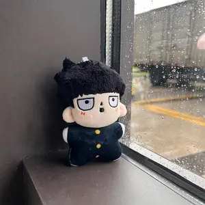 Anime Mob Psycho 100 Reigen Arataka Plush Dolls Keychain Student Backpack Pendant Model Doll Kids Gift Stuffed Toys