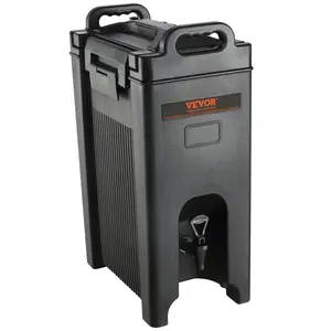 【Father's Day】VEVOR Insulated Beverage Dispenser,  5 Gallon, Food-grade LDPE Hot and Cold Beverage Server, Thermal Drink Dispenser Cooler with 0.9 in PU Layer Two-Stage Faucet Handle, for Restaurant Drink Shop