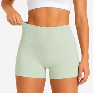Women's Naked-Feel Yoga Shorts - Peach-Lift, Butt-Sculpting Training Bottoms for Yoga, Running, Pilates,  daily drills sweat shorts