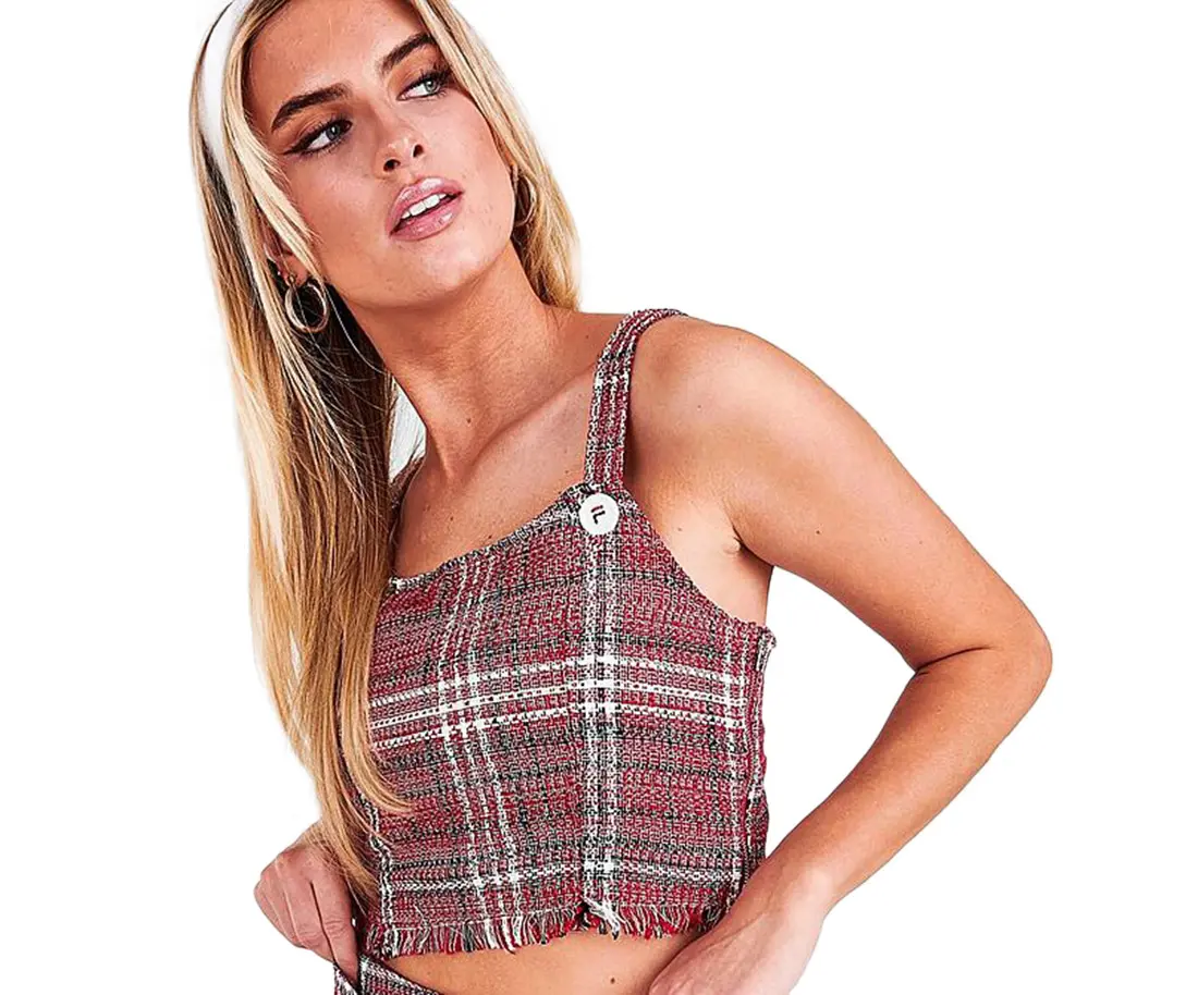 Fila Italia Crop Top Womens Active Shirts & Tees