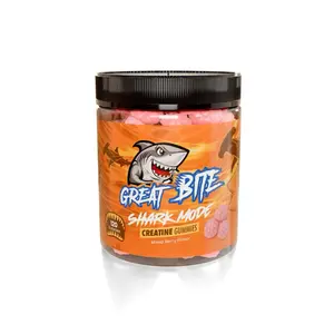 Great Bite Creatine Gummies - 5G Creatine Monohydrate Sugar-Free 3rd Party Tested Mixed Berry Flavor 120 Gummies Per Bottle