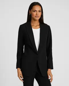 Express Studio Stretch Twill Boyfriend Blazer