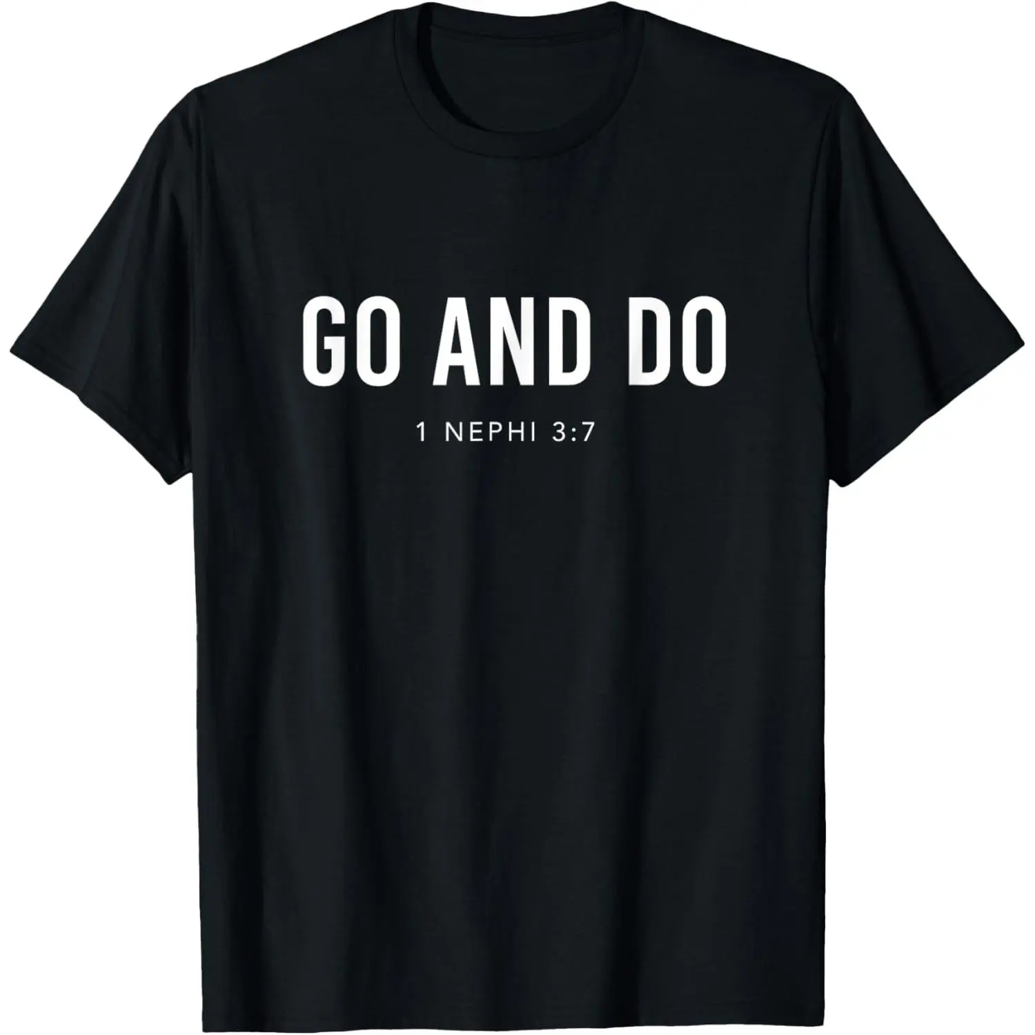 Women's Basic Cotton Digital Print LDS Mormon Missionary T-Shirt - Short-Sleeve, Round Neck, Straight Cut, Soft, Comfortable, Everyday Top, Made in USA, Available in 3xl, 4xl