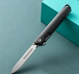 Tactical Pocket Straight Blade Knife (Folding Knife) Stainless Steel