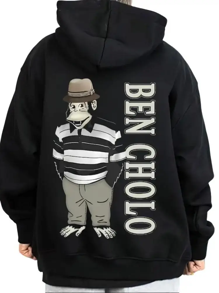 Ben Cholo Chicano Clothing Graphic Tee Gift Cholo Lowrider Streetwear Hoodie Sweatshirt for Men and Women, Style Fashion Printed Soft Outdoor