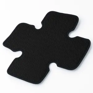 Calm Liner Motorcycle Helmet Liner Pad - Anti Sweat Cooling Helmet Pad, Lightweight, Thin, Easy to Remove & Clean, 12-Inch x 12-Inch Cross Shape