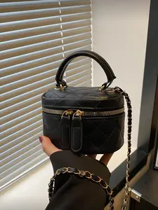 Lightweight Mini Bag, Chain Bag, Stitched Handbag, Crossbody Bag, Elegant Bag, Perfect for Girls, College Students, Office Workers, Travel, Outdoor Activities