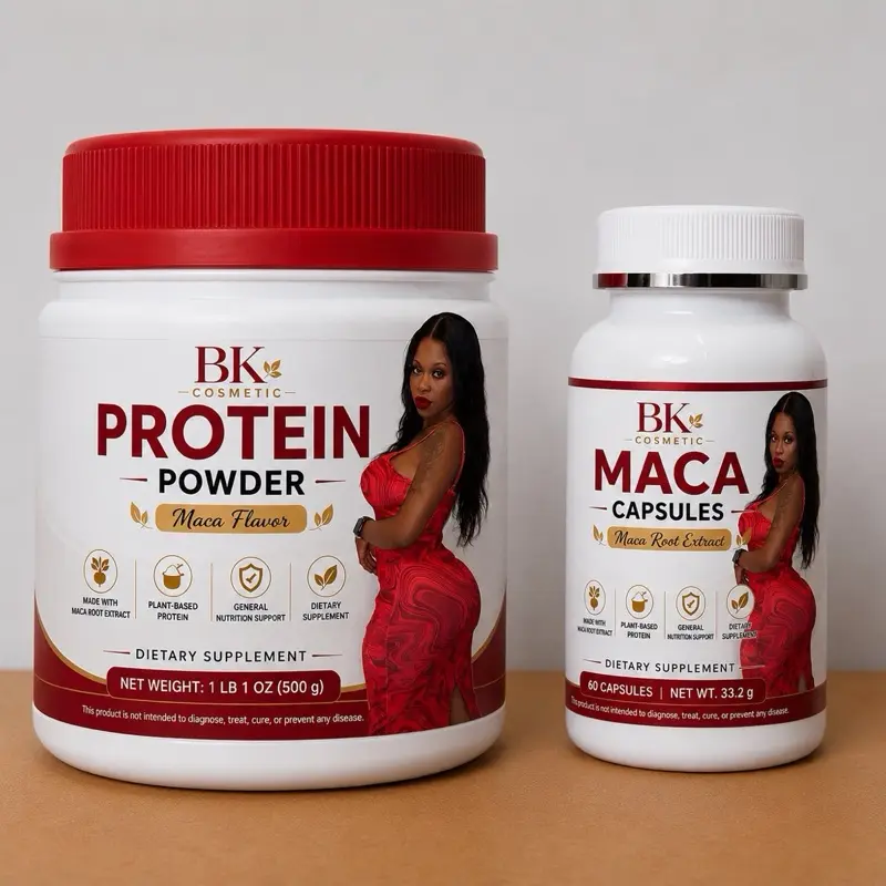 BKs • COSMETIC - PROTEIN POWDER Maca Flavor BKs • COSMETIC - PROTEIN POWDER Maca Flavor