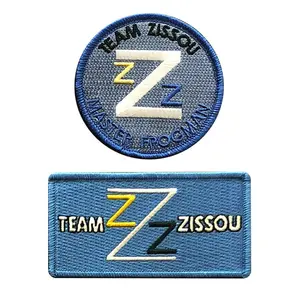 Team Zissou Life Aquatic Logo Frogman Costume Patch [Bundle 2PC Iron Sew on]