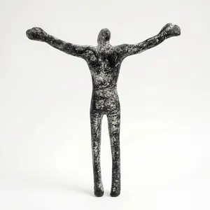 Abstract Hugging Figure Statue for Mother's Day Father's Day, Multi-Functional Art Decor, Wall Desk Decor, Utensil Holder, Table Centerpiece