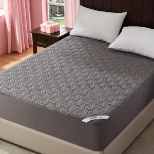 【BEDLORE】Cooling Waterproof Fitted Sheet Big Copper Coins | Bamboo Deep Pocket Mattress Cover | Soft Breathable Non-Slip]