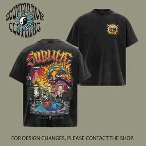 Vintage Sullen x Sublime Backyard Party T-shirt , Sublime T-Shirt & Hoodie , Rock Band Shirt, Retro Music Tee, Rock Music Lover Shirt, Vintage Band Shirts Casual Fabric Fit Top , Top Men's and Women's Clothing
