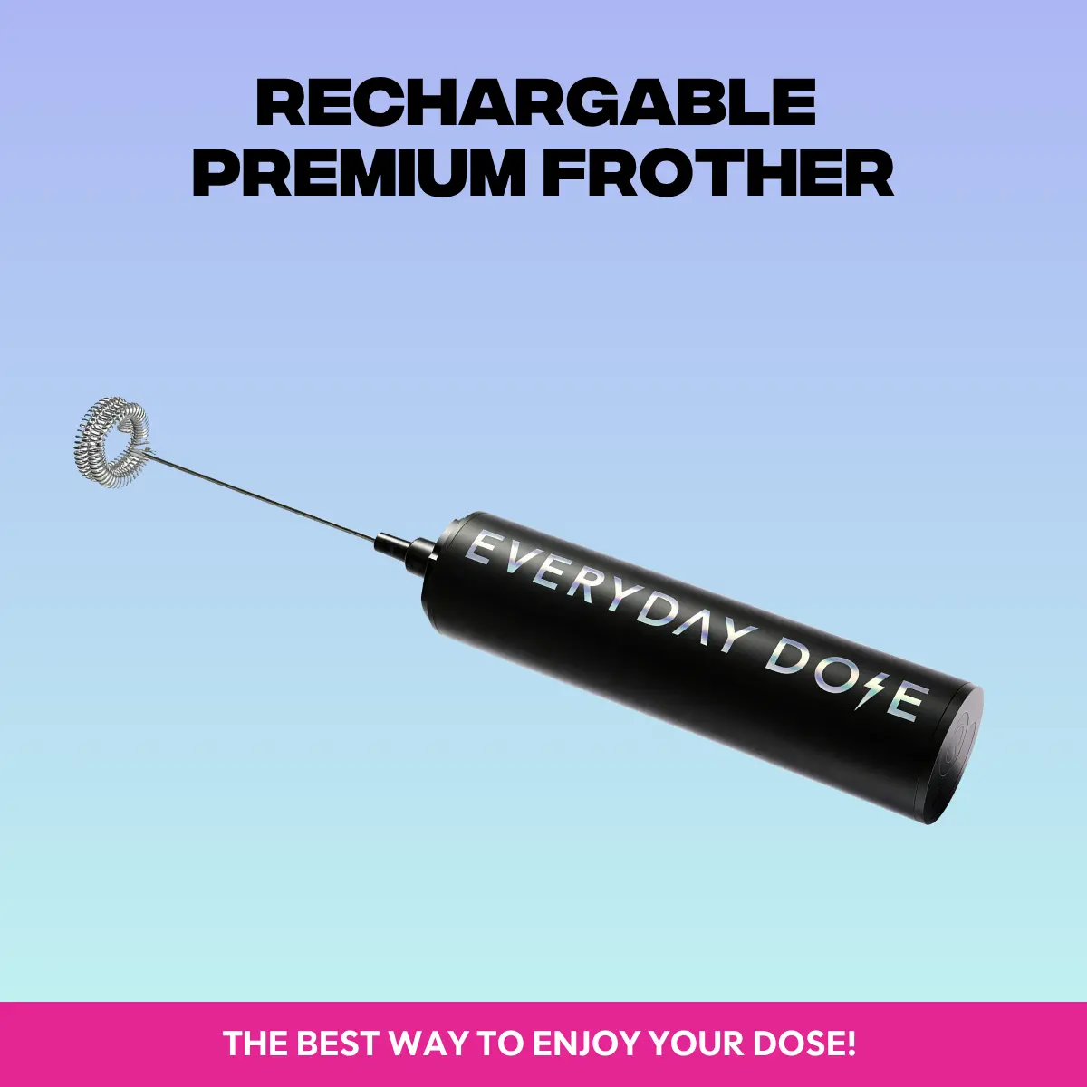 Fancy Black Frother