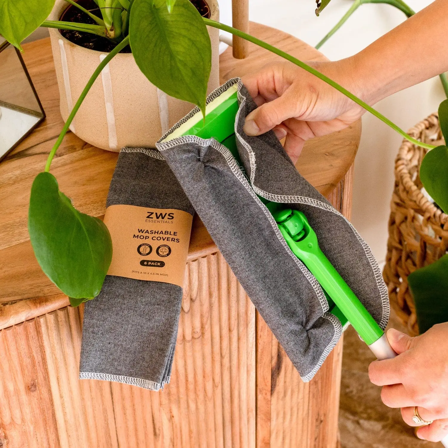 Washable Swiffer Mop Covers - Reusable, Eco-Friendly