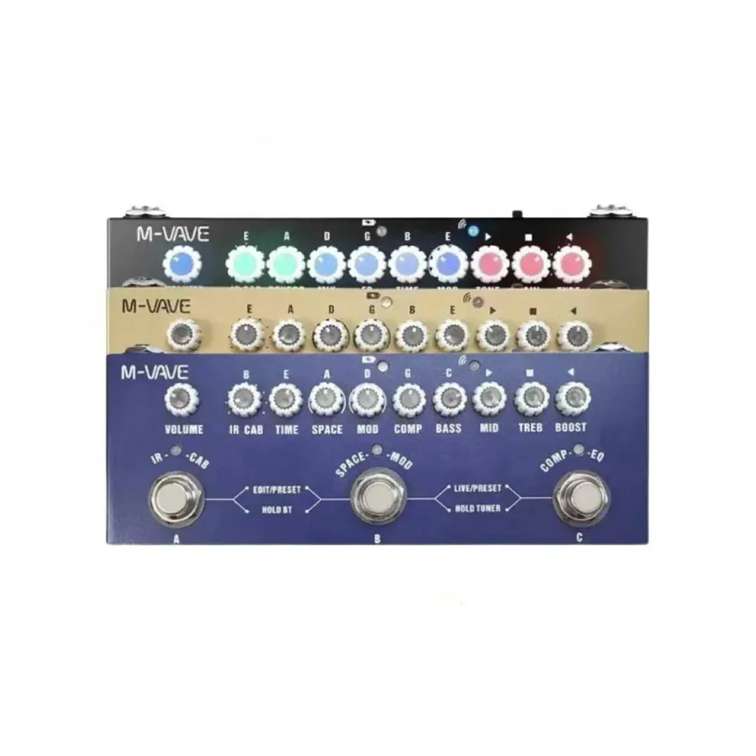 M-VAVE CUBE BABY Series Multi-Effects Processor for Guitar & Bass Pedal