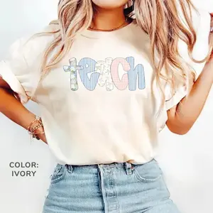 Comfort Colors Teacher TShirt, Teacher T-Shirt, Kindergarten Teacher TShirt, Custom Teacher Tee, Back to School TShirt, Teacher Appreciation