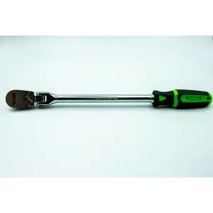 Vim Tools  0.375 x 14 in. Heavy Duty 90T Flex Head Ratchet