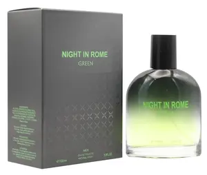 Night In Rome Green Eau De Toilette 100ml - Vetiver Scented Perfume for Creative Experimentation