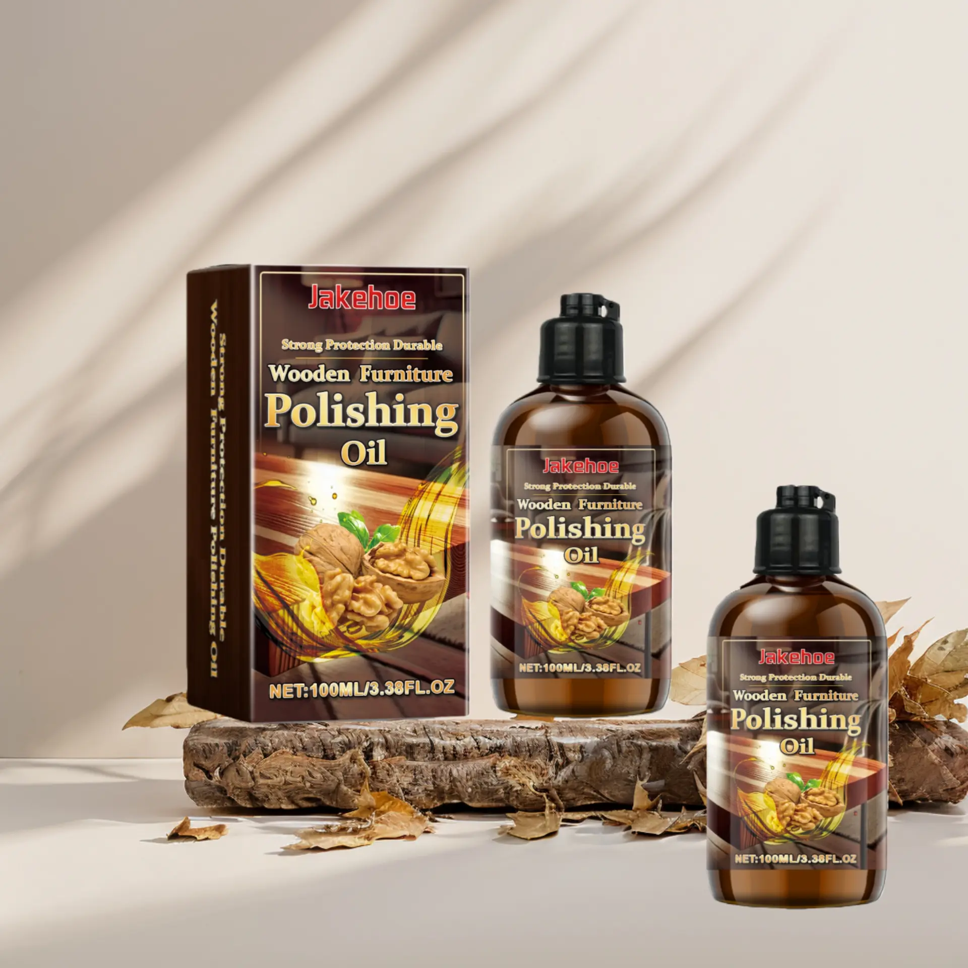 Wood Wax Oil Furniture Polish, Protective Wood Wax for Floors and Furniture, Enhances Shine and Preserves Wooden Surfaces