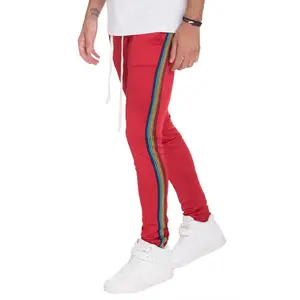 RAINBOW TAPED TRACK PANTS