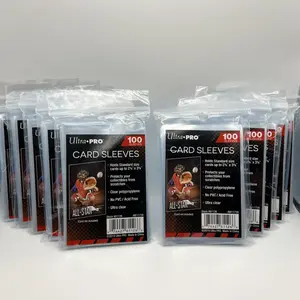 1000 Total Ultra Pro Soft Sleeves 10 Packs of 100 for Standard Sized Cards