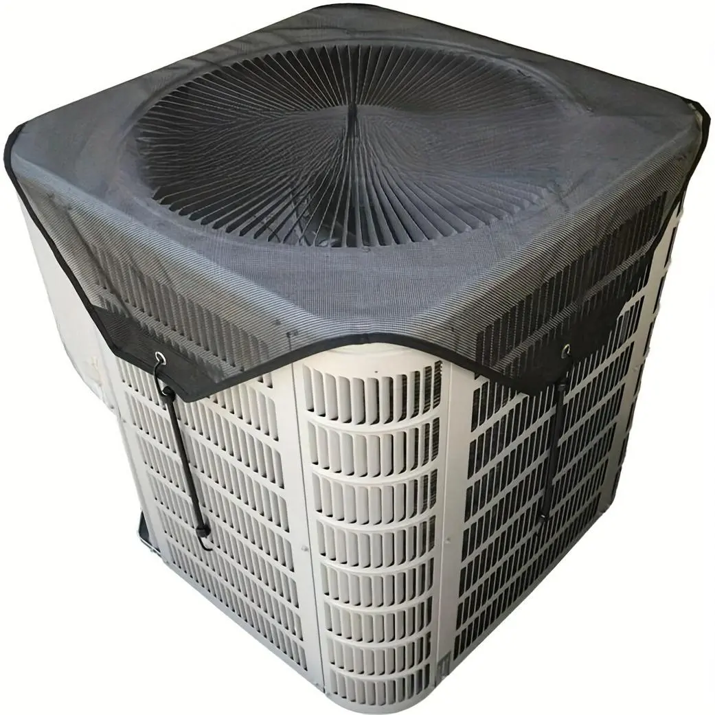 Durable Air Conditioner Outdoor Unit Cover, Ac Covers For Outside, Mesh Material, Reusable, Fits 26x26, 32x32, 36x36 Inches, Top Quality Universal Fit