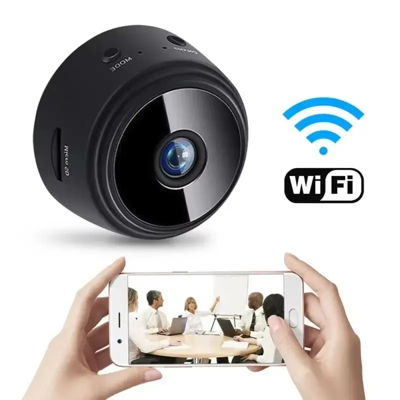 A9 WiFi Mini Camera Wireless Video Recorder Security Protection Camera WiFi Indoor Cameras Smart Home Monitoring Camera WiFi Surveillance Camera Wireless Battery Camera For Infants And Pets