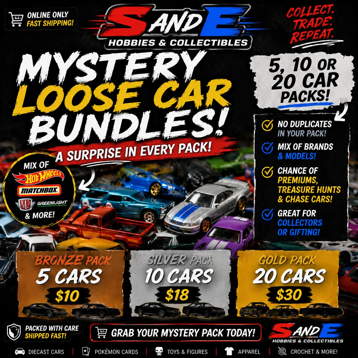 Mystery Loose Diecast Bundles