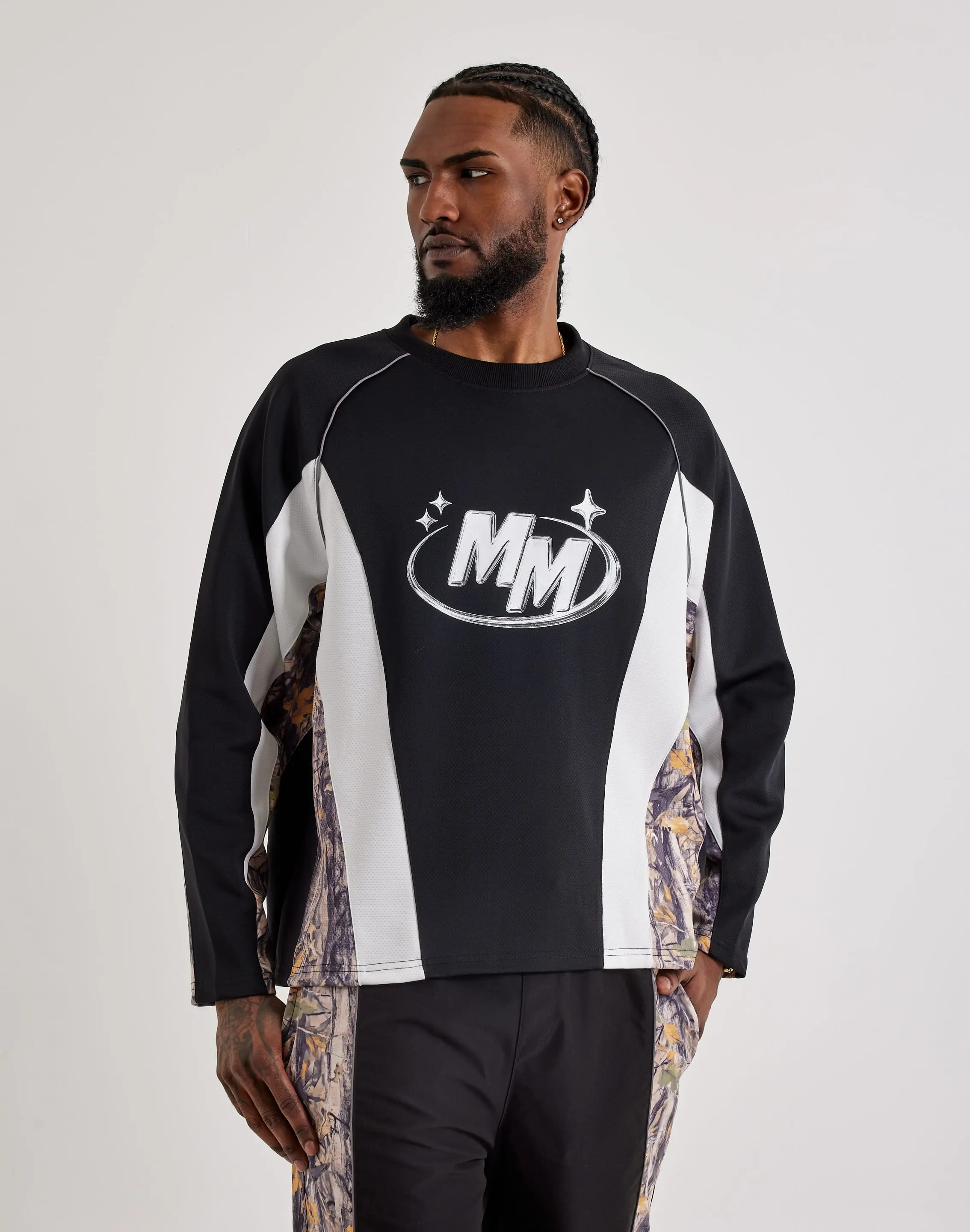Mens Mr. Mushies Long-Sleeve Moto Jersey