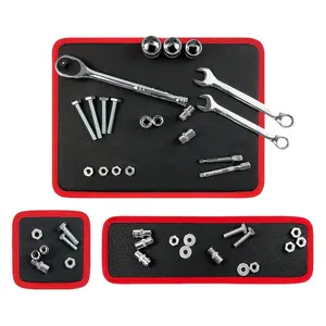 Double-Sided Magnetic Tool Mat, Scratch-Resistant Magnetic Storage Pad, Ideal for Home Workshop Car Repair Tools Parts, Tool Organizer, Tool Holder, Magnetic Wrench Organizer, Garage Tool Organizer, Tool Storage Organiser