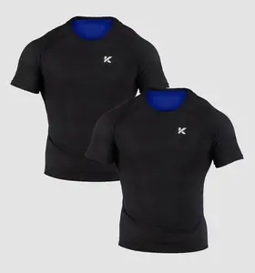 Men's Sauna Shirt 2-pack Black