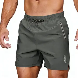 Men's Casual Breathable Shorts Quick-Dry Elastic Athletic Shorts Drawstring Waistband with Pockets Lightweight Summer Beach Running Gym Workout Youth Boys Shorts