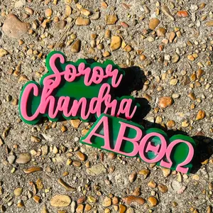 Sorority Name Tag