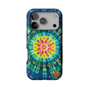 Casely iPhone 17 Pro Case | Veneta Tapestry | Grateful Dead Tie Dye | Bold Protective Design | Compatible with MagSafe