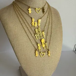 Family necklace. Mother’s Day gift , family members ,
