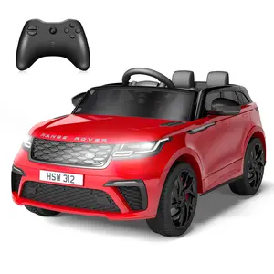 Garvee Kids Electric Car with Remote Control, Licensed Land Rover Ride On Truck Toy for Ages 4-8 w/ Parent Remote, Rocking Mode, MP3 Player & Safety Belt | CPSIA Certified Birthday/Xmas Gift