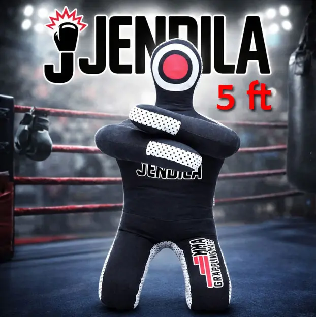 Grappling Dummy MMA Jiu Jitsu – Grappling Wrestling Dummy – Made from Durable Canvas Fabrics 5 Ft (UNFILLED)