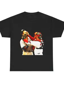 Jason Varitek T-Shirt, Brownish, Unisex, Boston Sox Fan Gift, Game Day Tee, Casual Short Sleeve, All Seasons