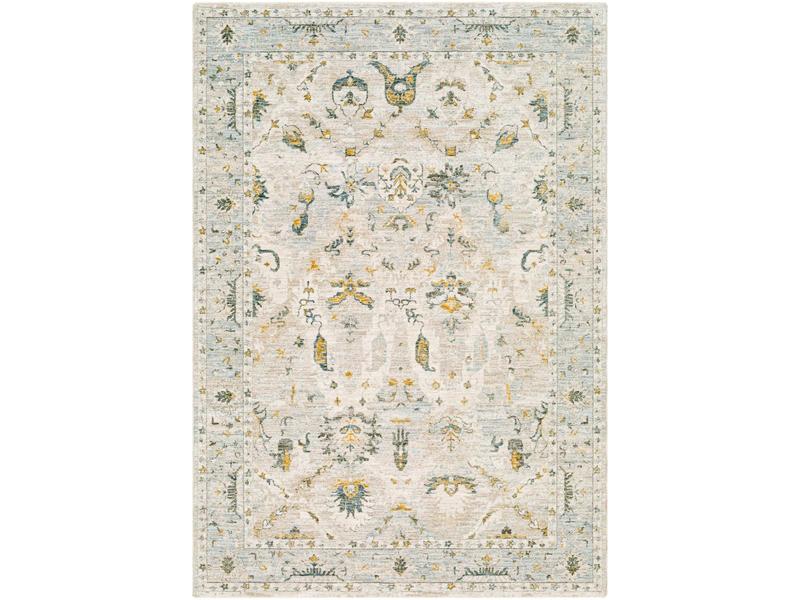 Livabliss Dresden Rectangular Cut Multi Color 100% Polyester Fiber Area Rug (2308-23) - 2 Ft. W X 3 Ft. L, Machine Woven, Medium Pile, Indoor Use Home Decor, Durable, Spot Clean Only