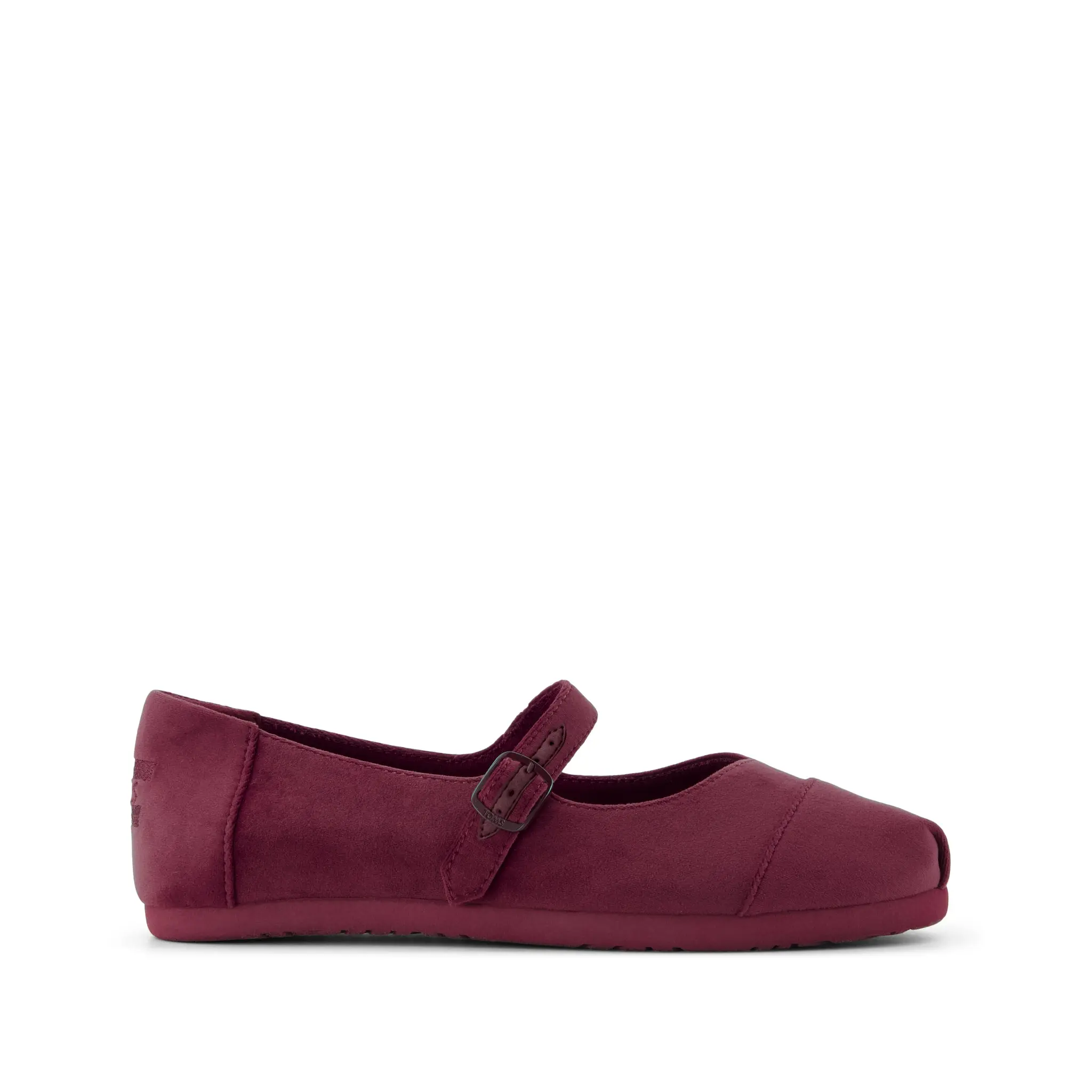 Womens Alpargata Mary Jane Dark Burgundy Premium Velvet