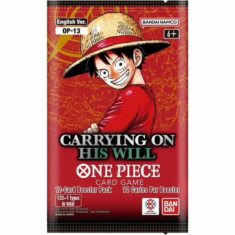 One Piece) One Piece Card Game OP13 OP-13 English Edition Booster Pack  Bandai Namco - TikTok Shop