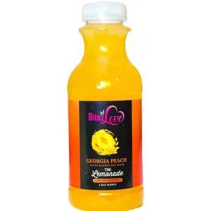Georgia Peach Sea Moss Lemonade Beverage