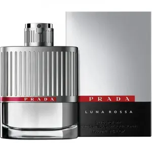 Prada Luna Rossa Eau de Toilette 100ml for Men-- Citrus Aromatic Fragrance