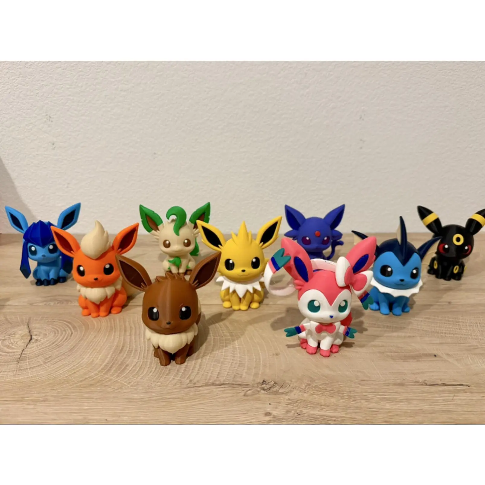 Eevee themed Evolution Figures - Collectible Action Figures for Kids and Collectors - Sold Individually - Perfect for Display and Collection